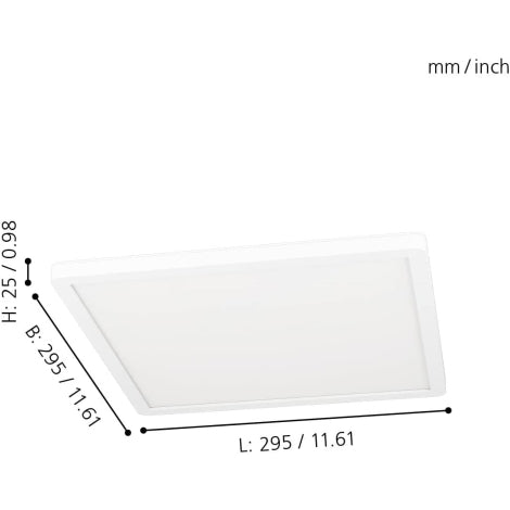 Carregue imagem no visualizador da galeriaPlafon de tecto eglo Rovito-Z 900088 
