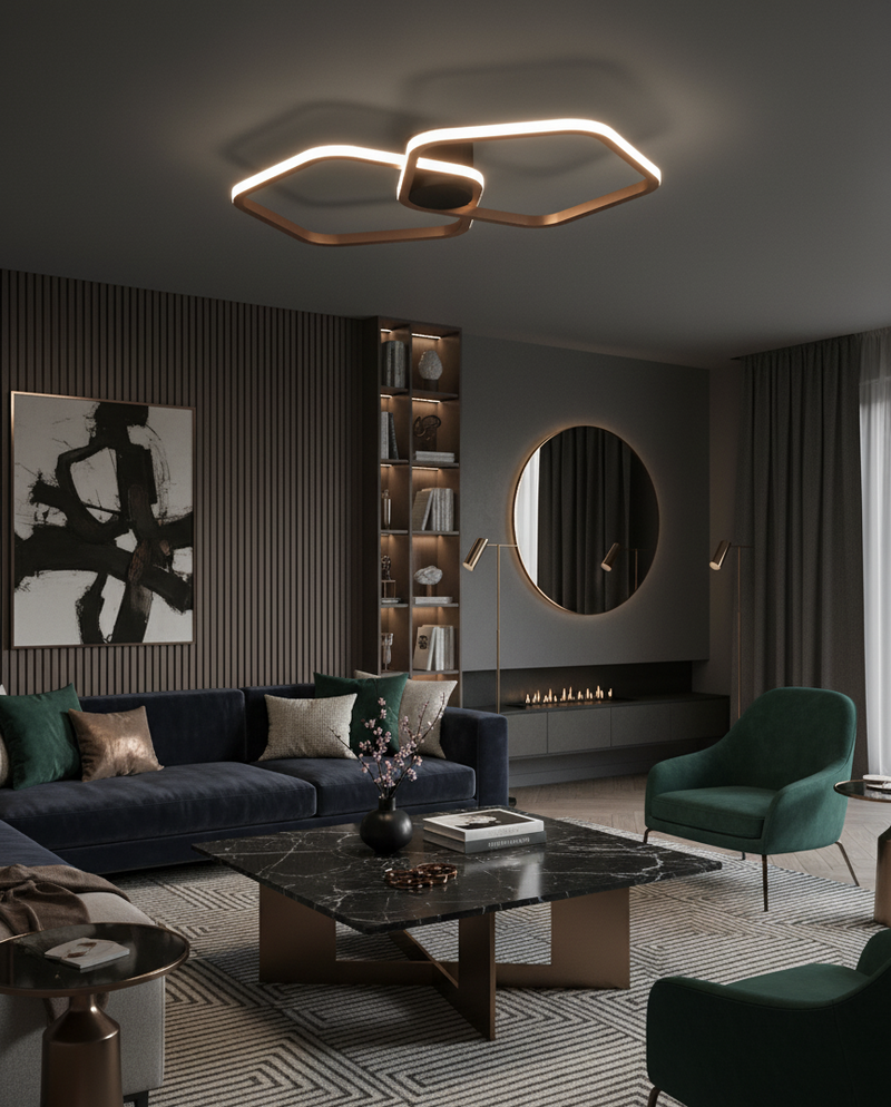 Carregue imagem no visualizador da galeriaPlafon/Candeeiro de teto com iluminação regulável ESTRELLA - Eglo
