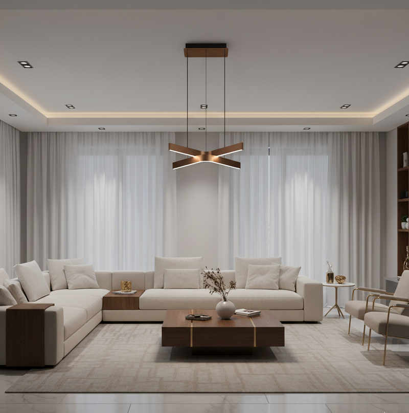 Load image into Gallery viewer, Candeeiro de teto com iluminação ajustável FOLCINO-Z - Eglo
