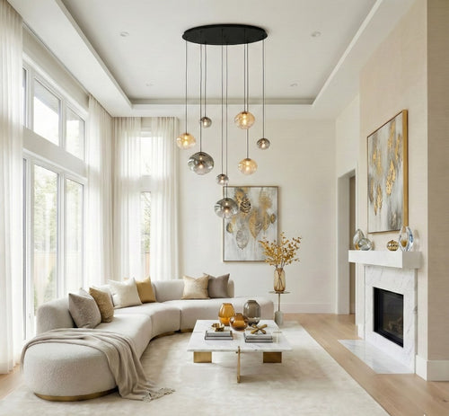 Candeeiro de teto Pantoja - com iluminação inteligente ajustável - Eglo