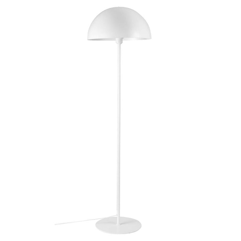 Cargue la imagen en el visor de la galería, Candeeiro de Pé Branco com Estrutura em Metal e Plástico ELLEN NORDLUX
