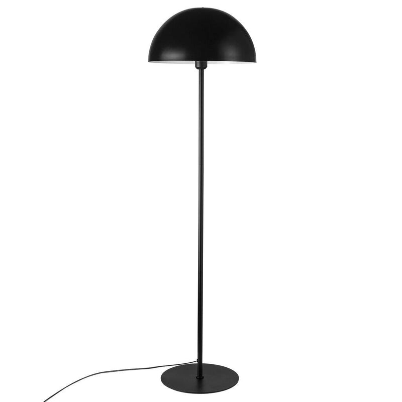 Cargue la imagen en el visor de la galería, Candeeiro de Pé Preto com Estrutura em Metal e Plástico ELLEN NORDLUX
