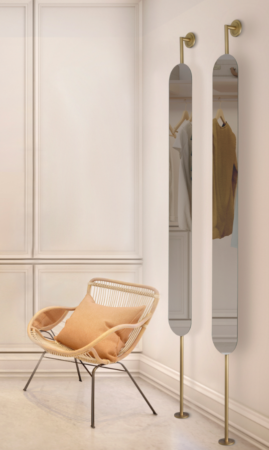 Carregue imagem no visualizador da galeriaEspelho de chão e parede 1600x200mm
