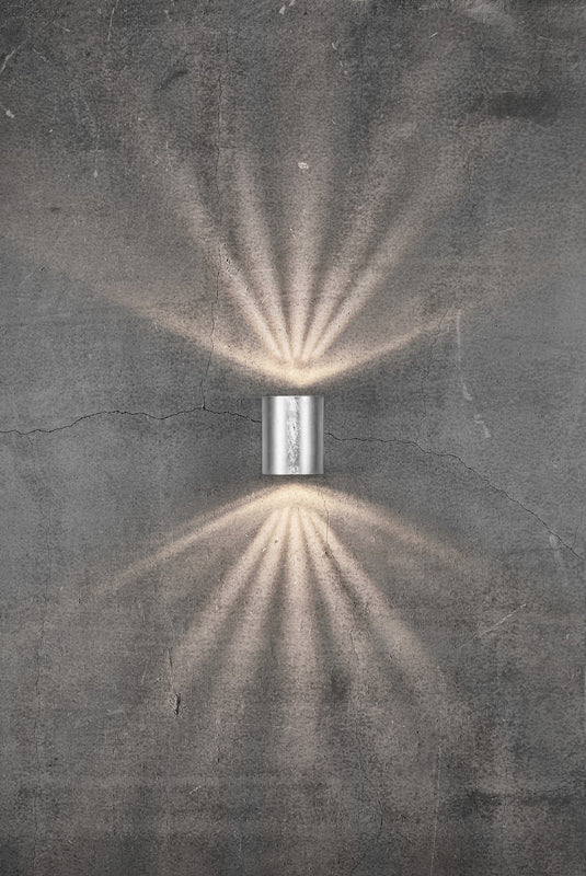 Aplique de Parede Exterior em Aço Galvanizado Canto NORDLUX