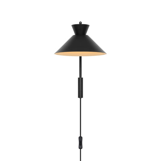 Aplique de Parede Preto DIAL NORDLUX