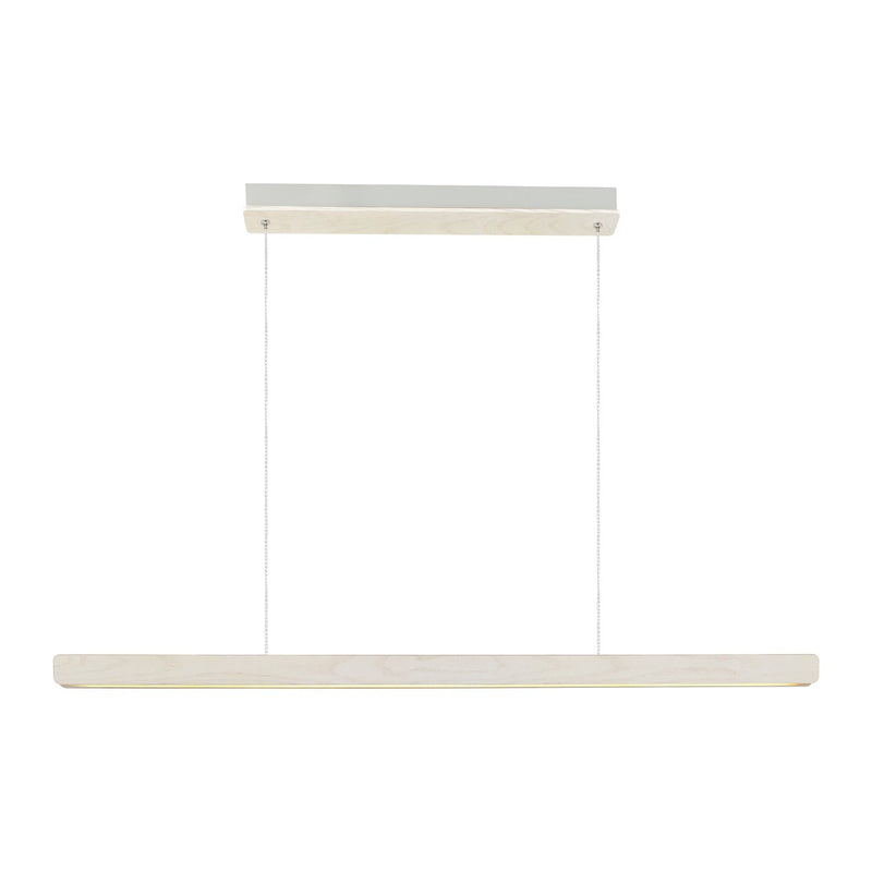 Carregue imagem no visualizador da galeriaCandeeiro suspenso slim com madeira e LED dimmable ILGAS NORDLUX
