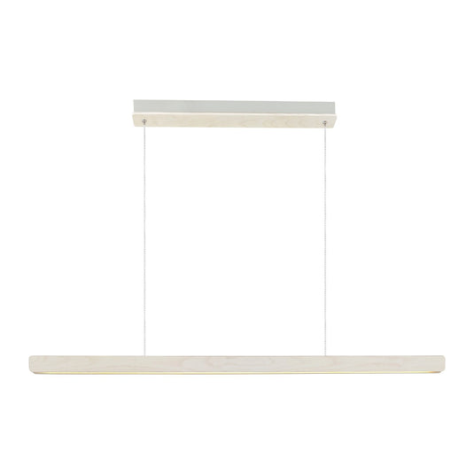 Candeeiro suspenso slim com madeira e LED dimmable ILGAS NORDLUX