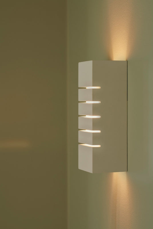 Aplique de Parede Minimalista Branco LANCIO SQUARE NORDLUX