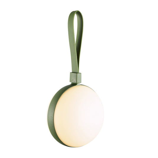 Candeeiro Exterior Portátil LED Branco e Verde Bring To-Go NORDLUX