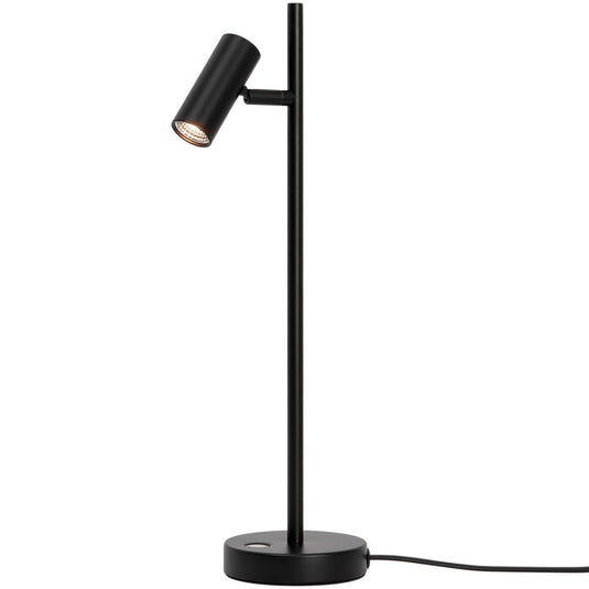 Candeeiro de Mesa Preto com Cabeça Ajustável e LED Regulável OMARI NORDLUX