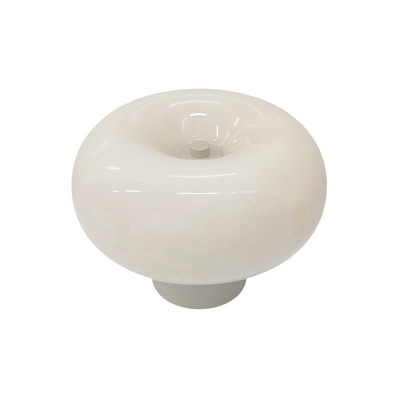 Carregue imagem no visualizador da galeriaCandeeiro de Mesa em Vidro Bege MALTI NORDLUX
