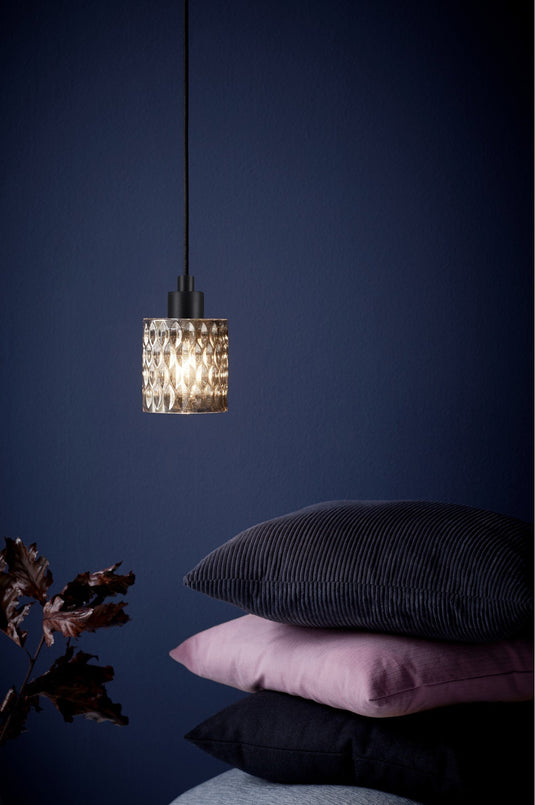 Candeeiro Suspenso em Vidro Fumado Hollywood NORDLUX