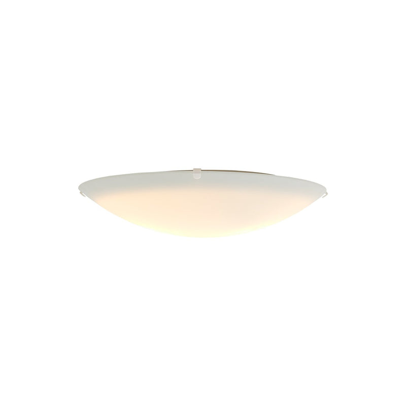 Chargez l'image dans la visionneuse de la galerie, Candeeiro de Teto Clássico com Abajur de Vidro Branco Opal Standard NORDLUX
