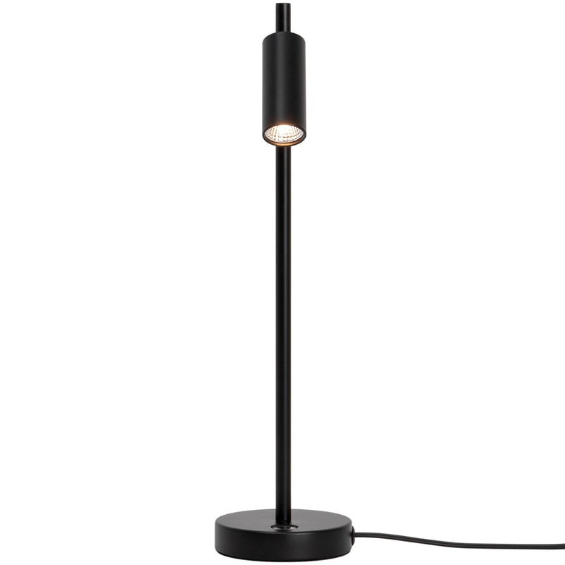 Chargez l'image dans la visionneuse de la galerie, Candeeiro de Mesa Preto com Cabeça Ajustável e LED Regulável OMARI NORDLUX
