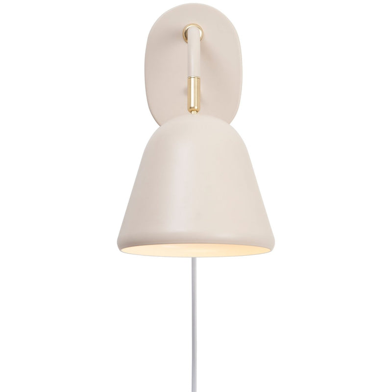 Chargez l'image dans la visionneuse de la galerie, Aplique de Parede Vintage com Detalhes em Latão Bege FLEUR NORDLUX
