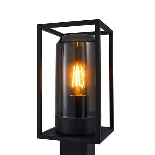 Candeeiro Exterior Moderno com Difusor Fumado Griffin NORDLUX