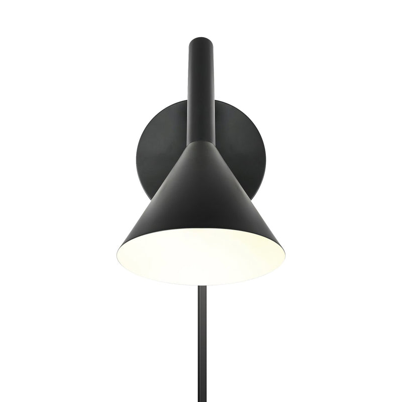 Carregue imagem no visualizador da galeriaAplique de Parede Preto Kelvis NORDLUX
