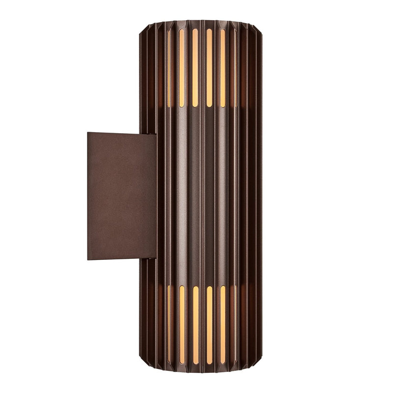 Load image into Gallery viewer, Double Wall Light Aludra Seaside Brown Metallic NORDLUX

