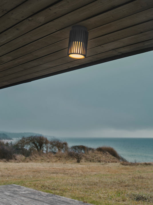 Candeeiro Exterior Compacto com Efeito de Luz e Sombra ALUDRA NORDLUX