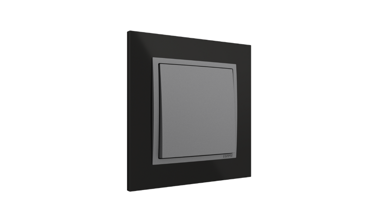 Carregue imagem no visualizador da galeriaInterruptor Níquel/Gris, Logus 90 Metallo - Kit Completo
