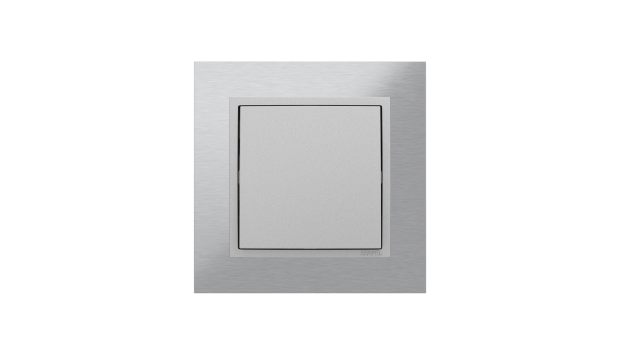 Stainless Steel/Alumina Staircase Switch, Logus 90 Metallo - Complete ...