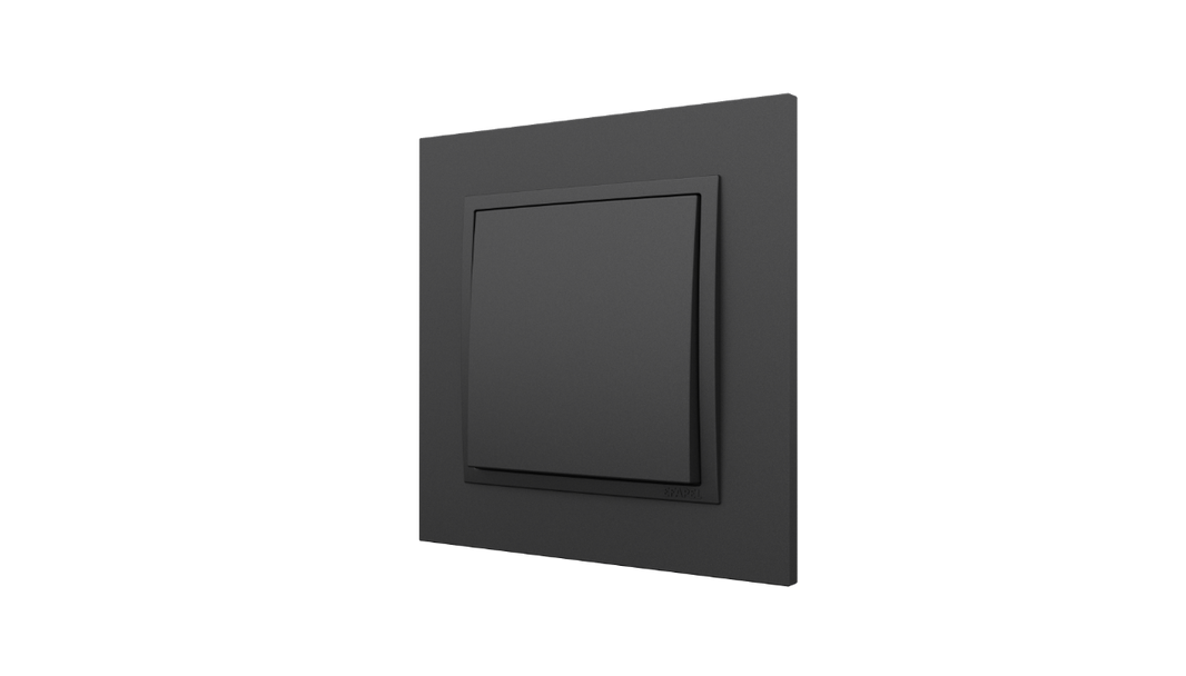 Switch in matt black, Logus 90 Animato - Complete Kit – Electrominor Lda