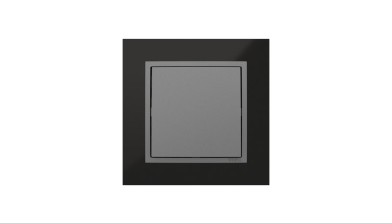 Carregue imagem no visualizador da galeriaInterruptor Níquel/Gris, Logus 90 Metallo - Kit Completo
