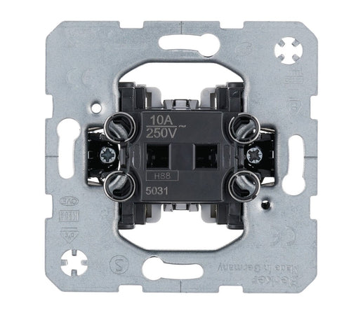 Mecanismo para tecla simples, 1NA, 10A 250V - Berker 5031