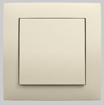 Bild in den Galerie-Viewer hochladenTecla simples Marfim EFAPEL 90601 TMF série logus 90 
