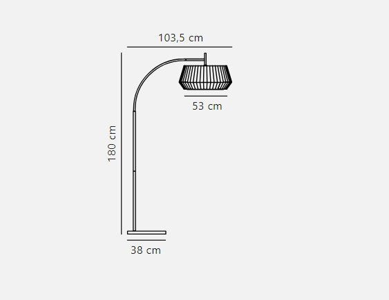 Cargue la imagen en el visor de la galería, Candeeiro de pé Dicte - Nordlux
