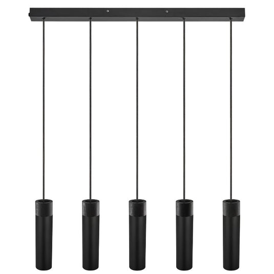 Black pendant Tilo 5 - Nordlux