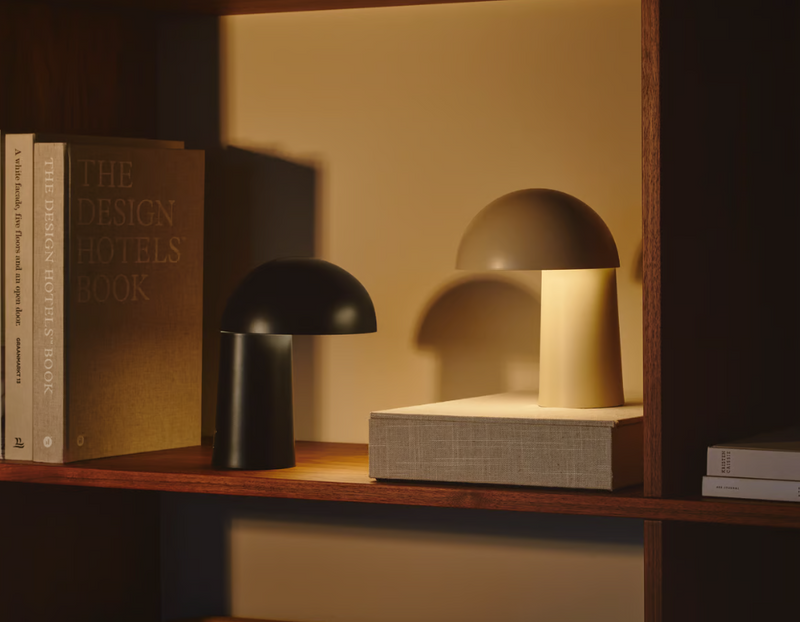 Augšupielādējiet attēlu galerijas skatītājāFaye sēņu stila galda lampa - Nordlux

