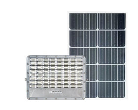 Projetor Solar LED  3000lm com painel solar 