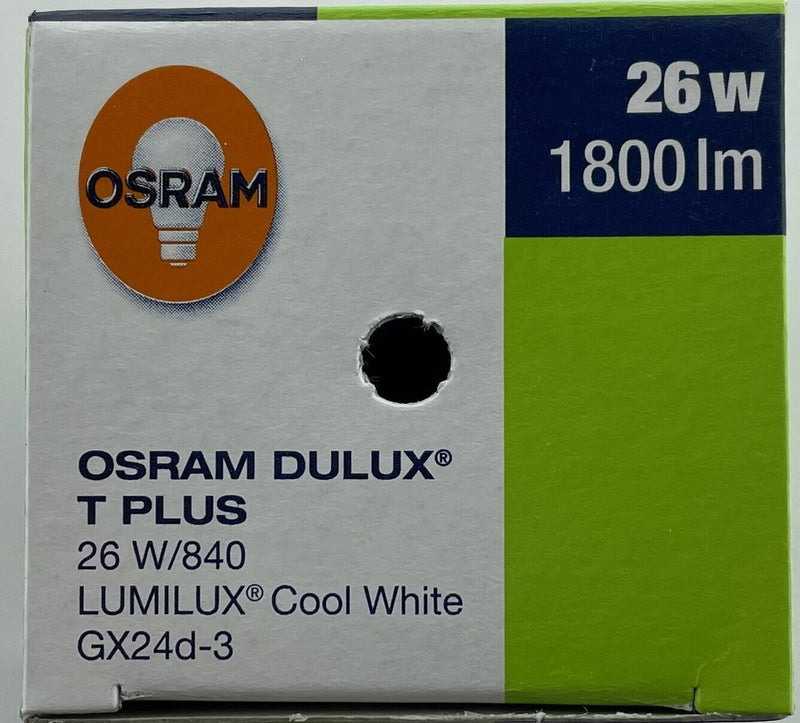 Carregue imagem no visualizador da galeriaLâmpada Fluorescente Dulux T Plus PL-T 2PINOS 26W/840 - Osram
