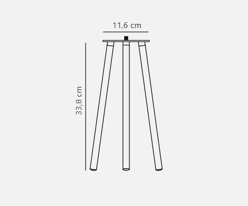 Carica l&#39;immagine nel visualizzatore della galleriaTripé (opção madeira ou metal) para candeeiros sem fios, exterior e interior, Kettle - Nordlux
